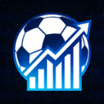 世界杯预测工具网站Logo - 足球与数据分析图标